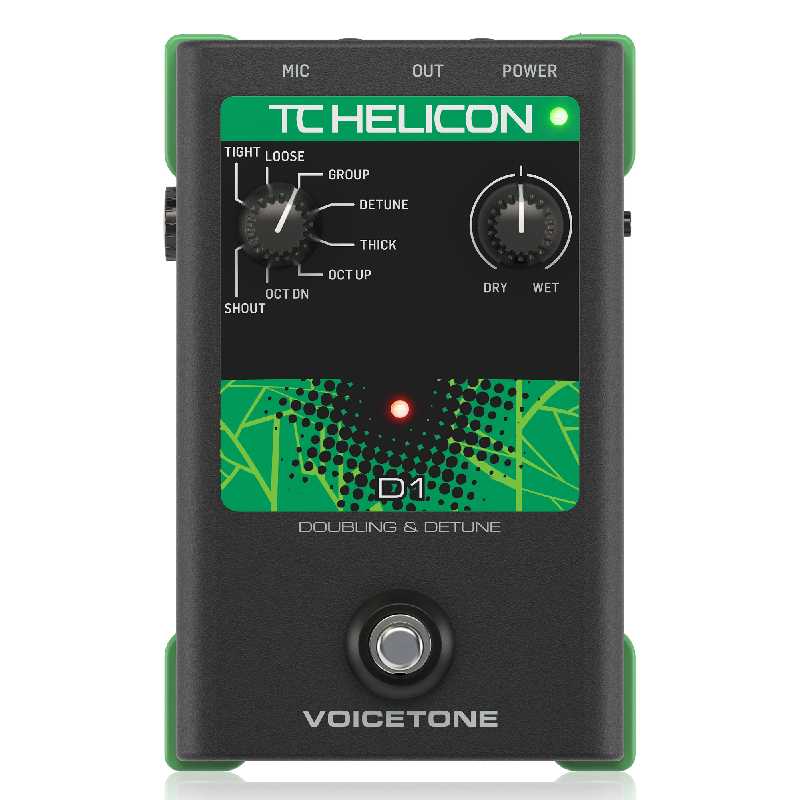 Ảnh minh họa Bộ xử lý giọng hát TC HELICON OICETONE D1 1