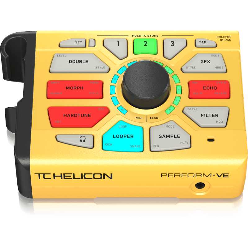 Ảnh minh họa Bộ xử lý giọng hát TC HELICON PERFORM-VE Vocal Effects 2