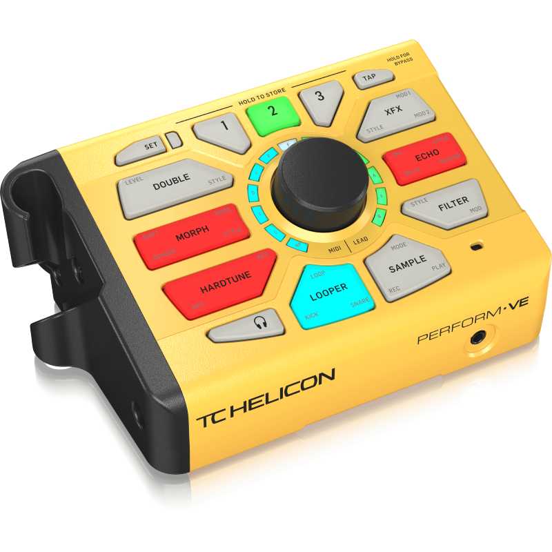 Ảnh minh họa Bộ xử lý giọng hát TC HELICON PERFORM-VE Vocal Effects 3