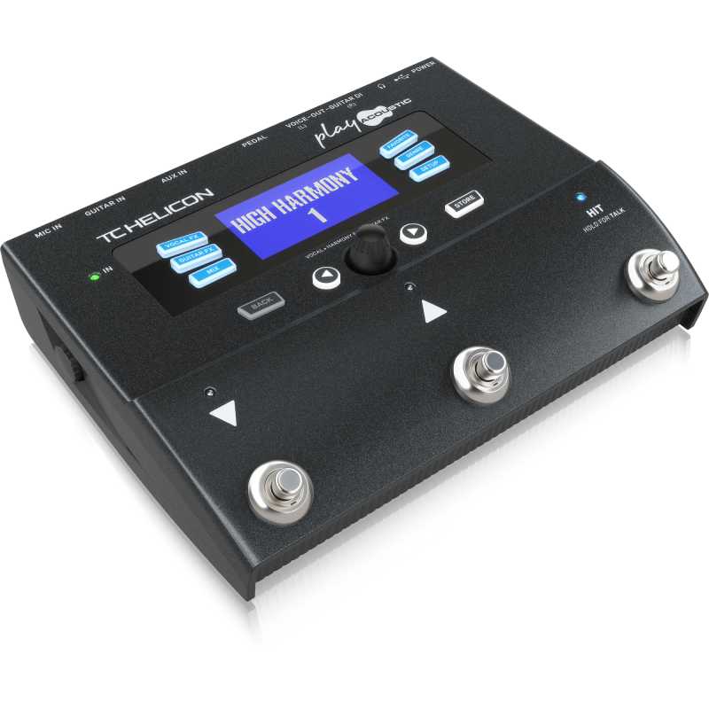 Ảnh minh họa Bộ xử lý giọng hát TC HELICON PLAY ACOUSTIC Harmony 2