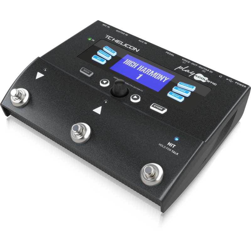 Ảnh minh họa Bộ xử lý giọng hát TC HELICON PLAY ACOUSTIC Harmony 3