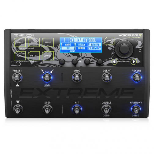 Bộ xử lý giọng hát TC Helicon VOICELIVE 3 EXTREME