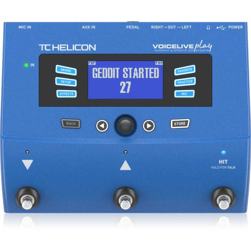 Ảnh minh họa Bộ xử lý giọng hát Tc Helicon VOICELIVE PLAY Harmony 1
