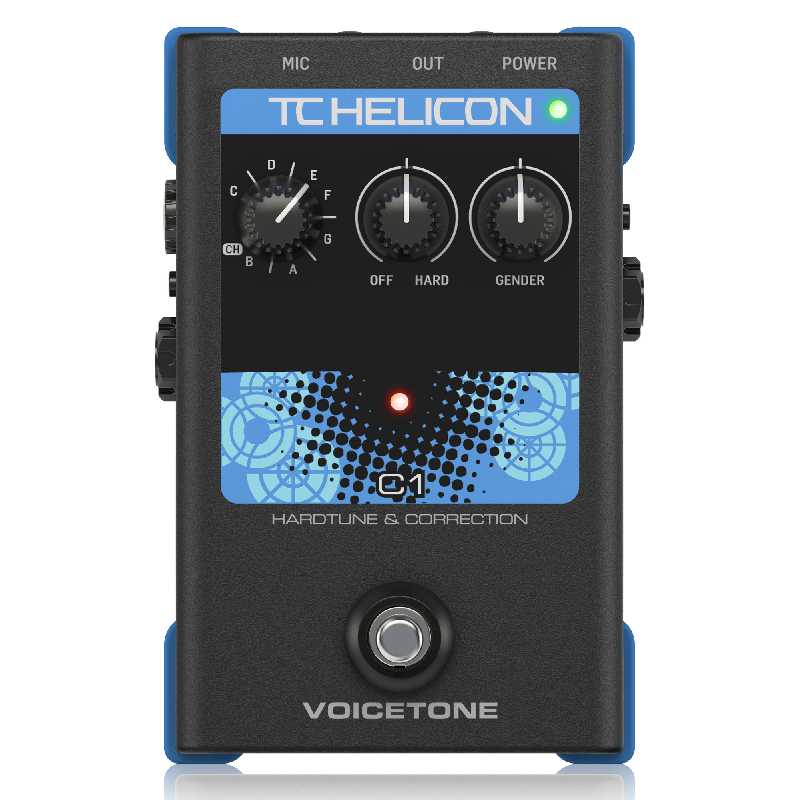 Ảnh minh họa Bộ xử lý giọng hát TC HELICON VOICETONE C1 1