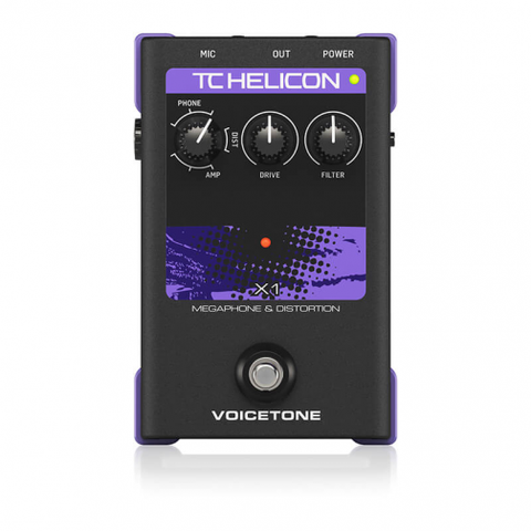 Bộ xử lý giọng hát TC Helicon VOICETONE X1