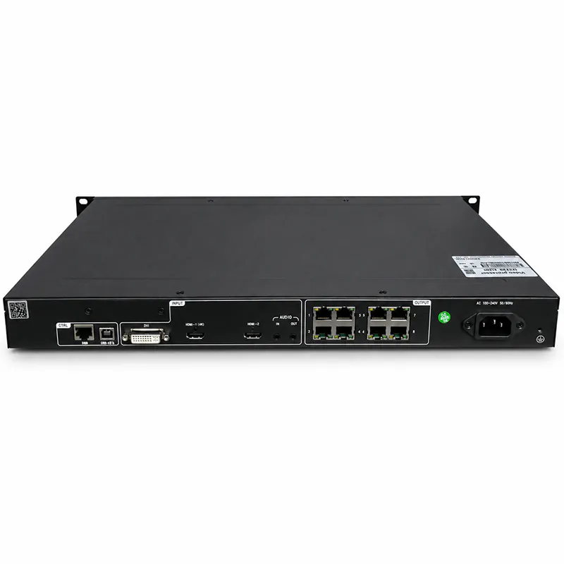 Ảnh minh họa Bộ xử lý hình ảnh Kystar KLS8C, HDMI, DVI-D, USB-CFG, 8 Gigabit Ethernet 1
