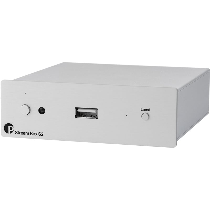 Network Player Pro-Ject Stream Box S2, Spotify, TIDAL, Wi-Fi, Ethernet, RCA, Optical, USB-A, Kết nối đa phòng
