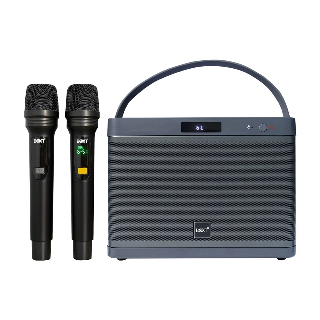 Ảnh minh họa BOXT Q7S V2 – Loa Karaoke Xách Tay Mini 70W, Kèm 2 Micro, Mới 2026 1