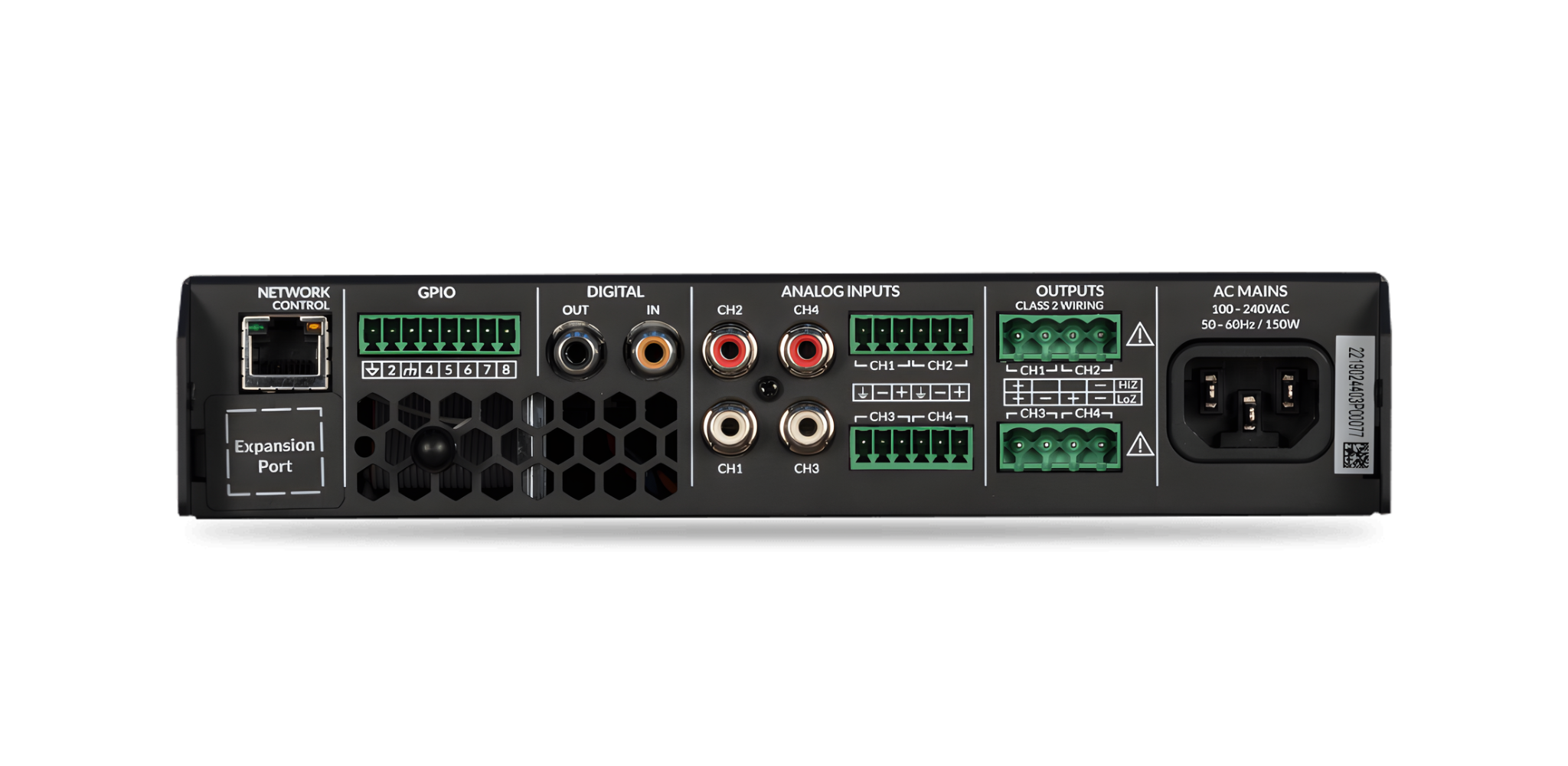 Ảnh minh họa Amply Công Suất FBT MDA4125 Ampli 4 x 125w / 4 Ohm 100V | Power Amp 4 x 125 W FBT MDA4125 1