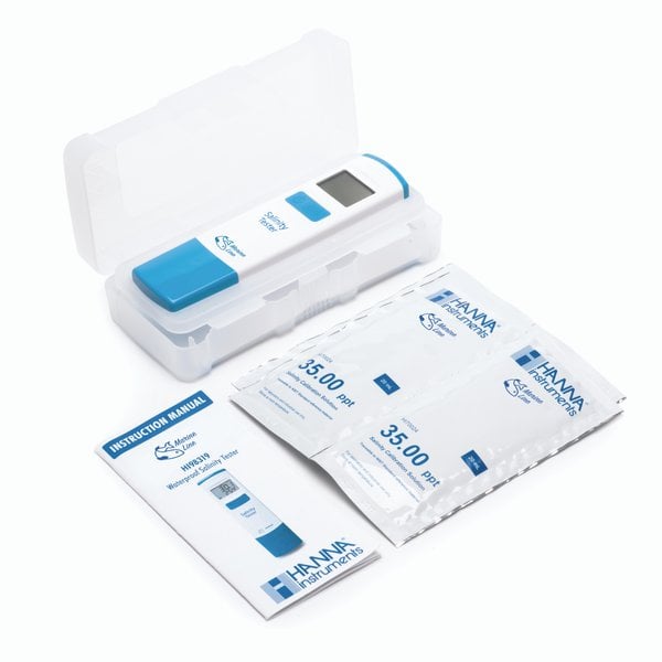 Ảnh minh họa Bút Đo Độ Mặn/Nhiệt Độ Trong Thủy Sản MỚI HI98319 3