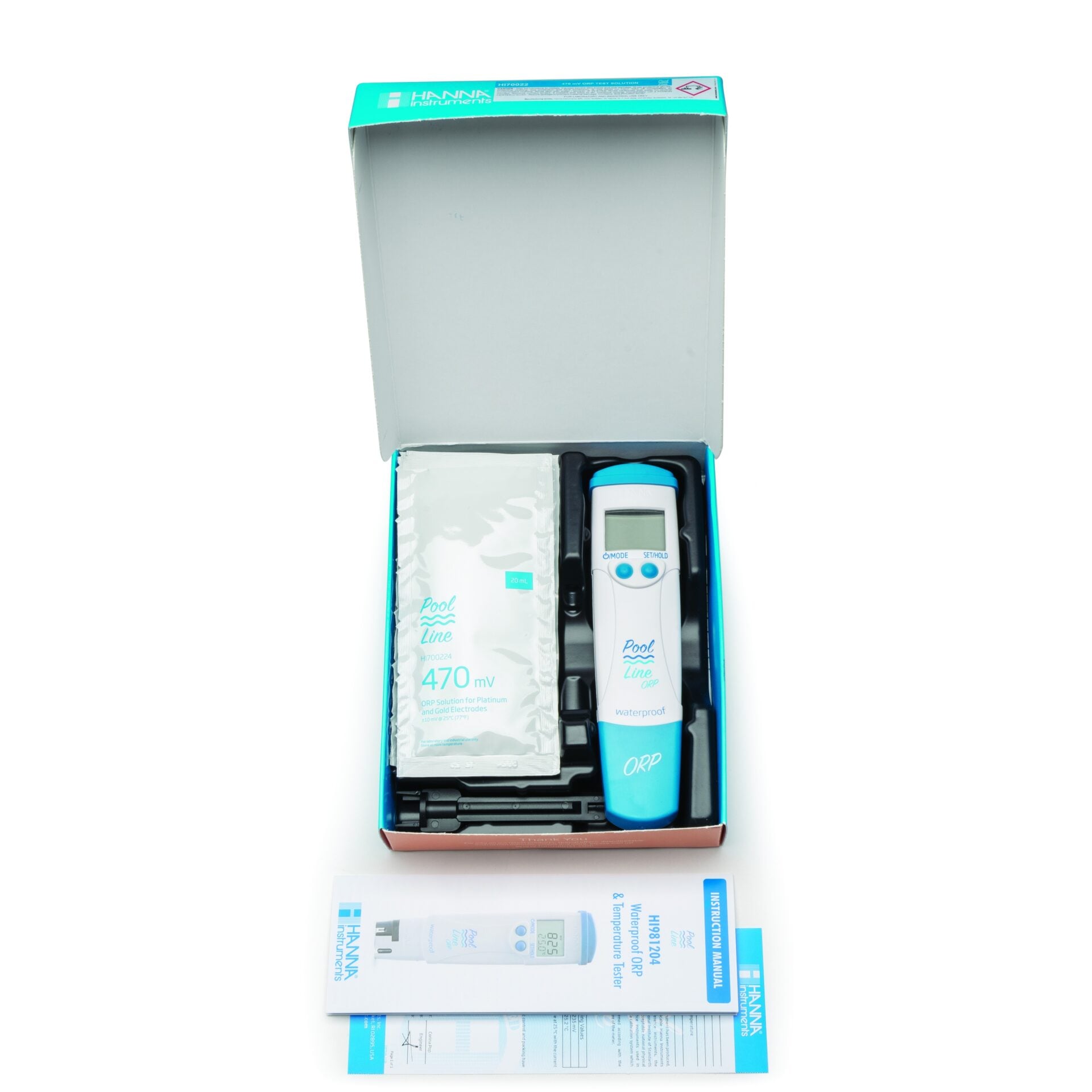 Ảnh minh họa Bút Đo ORP/Nhiệt Độ Chuyên Hồ Bơi PoolLine HI981204 3