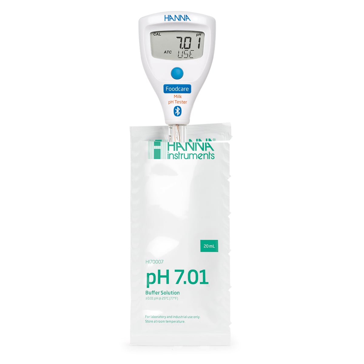 Ảnh minh họa Bút đo pH/nhiệt độ HALO2 Bluetooth trong khắc phục lỗi HI9810342 2