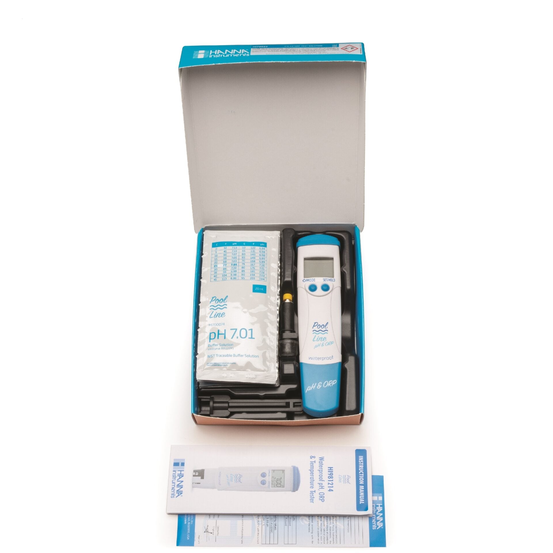 Ảnh minh họa Bút Đo pH/ORP/Nhiệt Độ Chuyên Hồ Bơi PoolLine HI981214 3