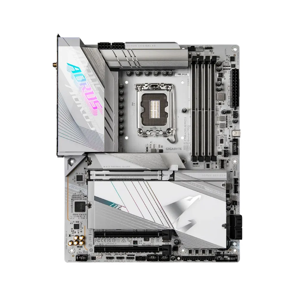 Main Gigabyte Z790 Aorus Pro X Màu Trắng (Wifi 7, Hỗ trợ CPU Intel 14th/13th/12th)