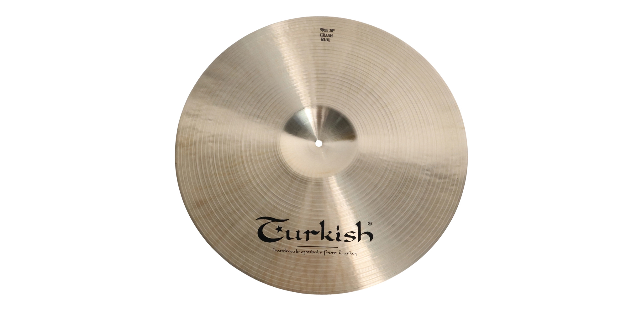 Ảnh minh họa C-CR20 Cymbals Thổ Nhĩ Kỳ 20" Dòng Classic Crash / Ride 1