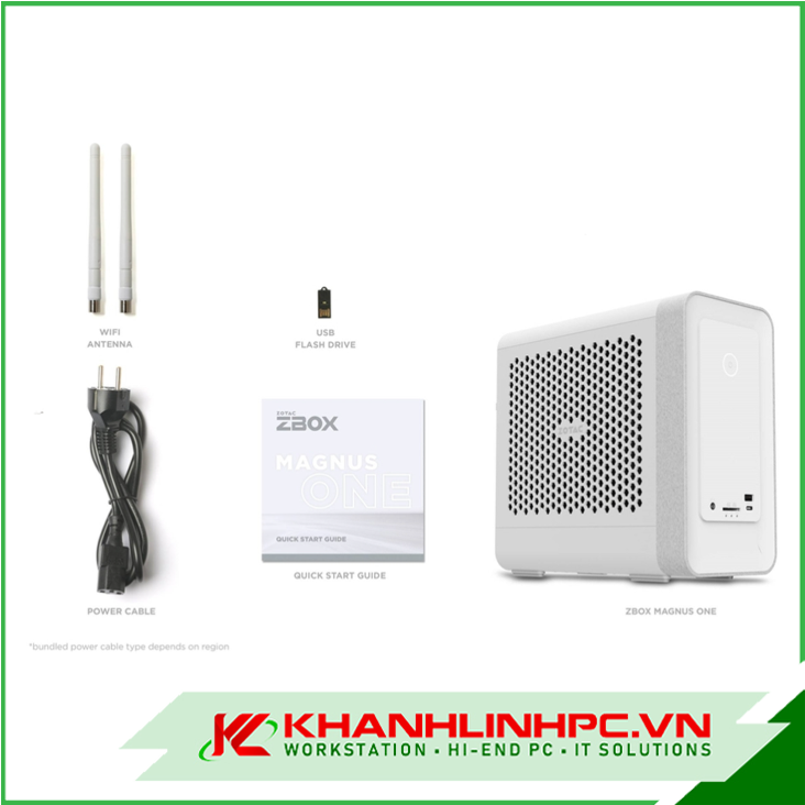 Ảnh minh họa Mini PC Zotac MAGNUS ONE (ERP74070SCW) | i7-14700, 16GB DDR5, SSD 512GB, RTX 4070 SUPER 2