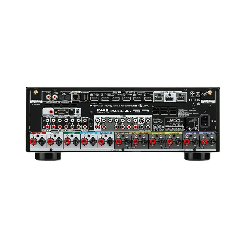 Ảnh minh họa Amply Denon AVC-X3900H (9.4 Kênh, 105W/Kênh, Dolby Atmos, 8K, HEOS, HDMI, Optical, Coaxial) 2