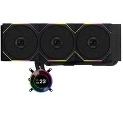  Tản nhiệt AIO Lian Li HydroShift LCD 360TL Wireless Fan Black 