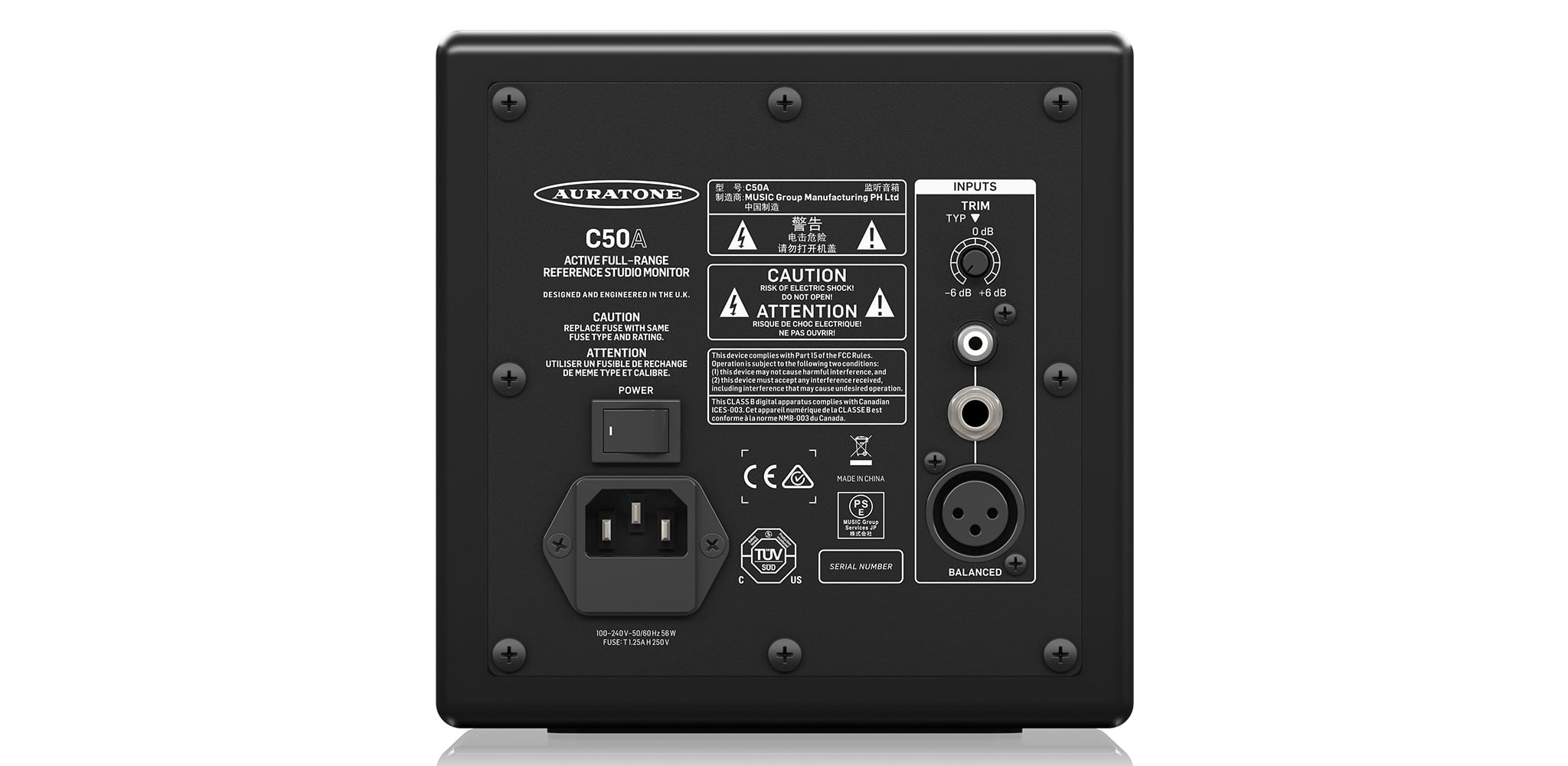 Ảnh minh họa C50A Loa Kiểm Âm Mini Auratone 3