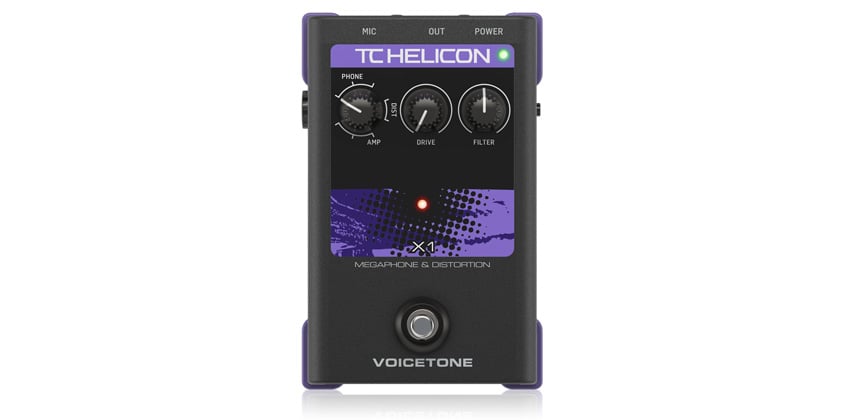 Phơ ca sỹ TC HELICON VOICETONE X1 | VOICETONE X1 Voice Processors TC HELICON