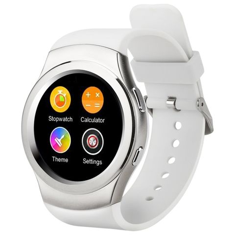 Đồng hồ thông minh G3 1,3 inch White – SIM, Nhịp tim & Theo dõi giấc ngủ