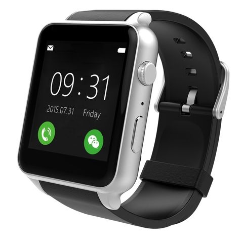 GT88 Silver – Smartwatch Bluetooth Fitness có Camera, hỗ trợ SIM, đo nhịp tim