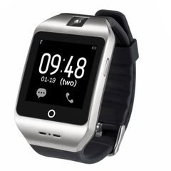  Đồng hồ thông minh I8S Silver – Bluetooth V4.0 có camera, hỗ trợ SIM, theo dõi sức khỏe 