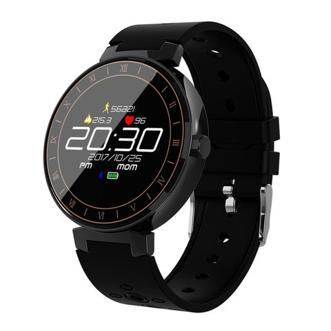 L8 Smart Band Silica Trap Black – Màn hình OLED 0,95 inch, IP67, Theo dõi sức khỏe