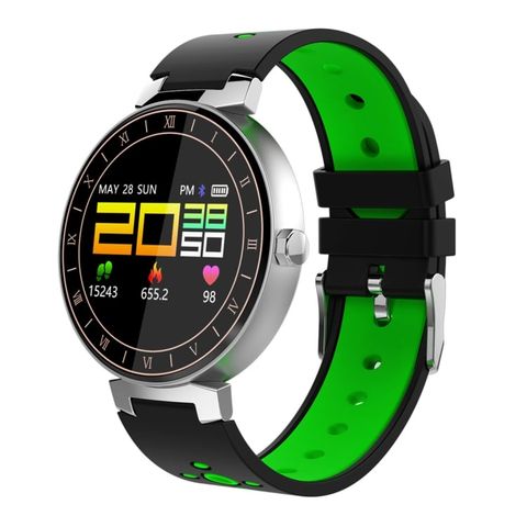 L8 Smart Band Silica Trap Green – Màn hình OLED 0,95 inch, IP67, Theo dõi sức khỏe