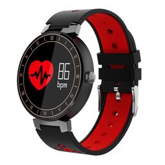  L8 Smart Band Silica Trap Red – Màn hình OLED 0,95 inch, IP67, Theo dõi sức khỏe 