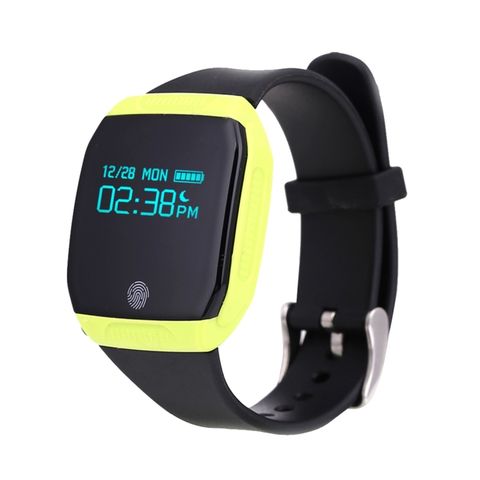 E07S Silver – Vòng đeo tay thông minh OLED, Bluetooth 4.0, chống nước – đa chế độ thể thao