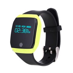  E07S Silver – Vòng đeo tay thông minh OLED, Bluetooth 4.0, chống nước – đa chế độ thể thao 