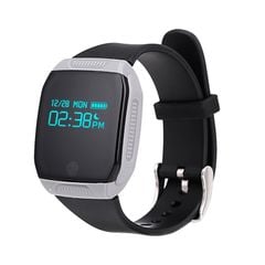  E07S Silver – Vòng đeo tay thông minh OLED, Bluetooth 4.0, chống nước – đa chế độ thể thao 