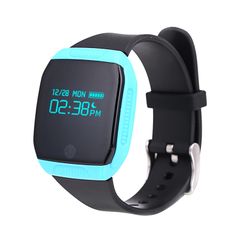  E07S Blue – Vòng đeo tay thông minh OLED, Bluetooth 4.0, chống nước – đa chế độ thể thao 
