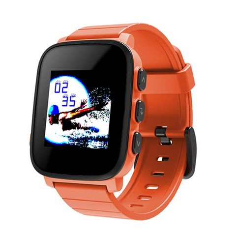 SMA-Q2 Orange Smartwatch – Sports Tracker, Heart Rate & Sleep Monitor