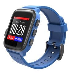  SMA-Q2 Blue Smartwatch – Step Counter, Bluetooth Camera & Long Battery 