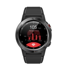  SMA-M4 Black – Đồng hồ thông minh IPS 1,3 inch, IP67, GPS & theo dõi sức khỏe 