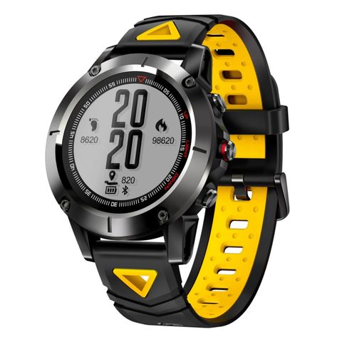 Đồng hồ thông minh G01 GPS 1,05 inch Yellow – Chống nước IP68, Theo dõi sức khỏe