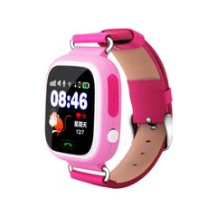  Đồng hồ thông minh Q90 1,22 inch Pink – GPS, SIM & Theo dõi trẻ em 