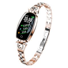  Đồng hồ thông minh H8 Gold – Màn hình màu 0.96 inch, IP67, Theo dõi sức khỏe 