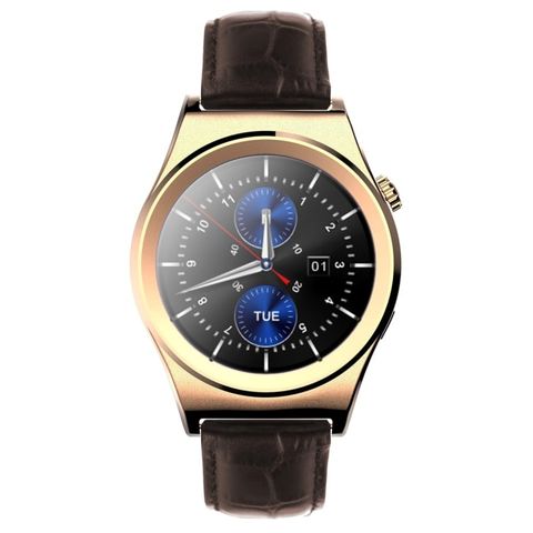 X10 1.3 inch IPS LCD Gold Brown – Đồng hồ thông minh Bluetooth hỗ trợ đa chức năng thể thao