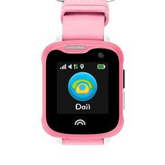  D7 PINK – Đồng hồ thông minh trẻ em 1.33 inch IPS, chống nước IP68, GPS + LBS + WiFi 