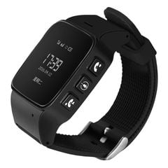  Đồng hồ thông minh D99 Black OLED 0,96 inch, định vị GPS & SOS, cho người cao tuổi 