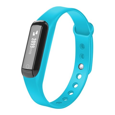 CHIGU C3 Smart Band Blue – Màn hình OLED 0,69 inch, Bluetooth, IP67