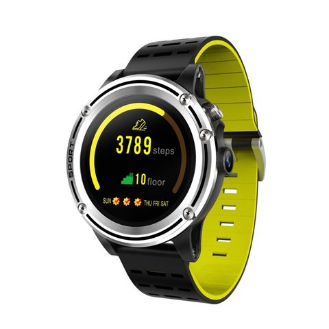 Đồng hồ thông minh S1 1.3 inch Yellow – AMOLED, GPS & Chống nước IP68