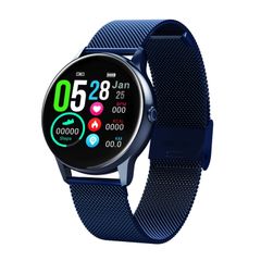  Đồng hồ thể thao DT88 1,22 inch Steel Trap Blue – Chống nước IP68, Bluetooth 