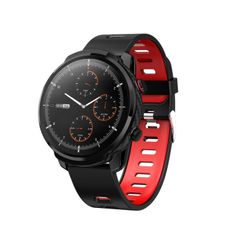  Đồng hồ thể thao S10 Plus Đỏ Đen – Bluetooth, nhịp tim, giấc ngủ, IP67 