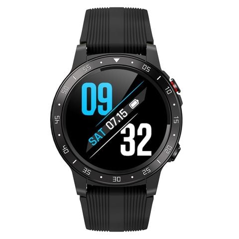SMA-M5 1.3 inch IPS Black – Đồng hồ thể thao chống nước GPS, Nhịp tim, Huyết áp