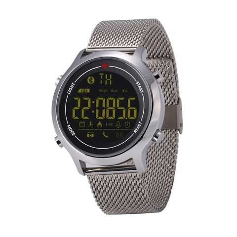 Zeblaze VIBE Silver – Đồng hồ thể thao thông minh chống nước IP67, Bluetooth 4.0