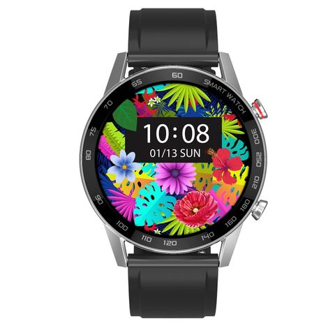 DT95 Smartwatch 1,3 inch Silicone Strap – Màn hình tròn màu, IP68, đo nhịp tim & huyết áp